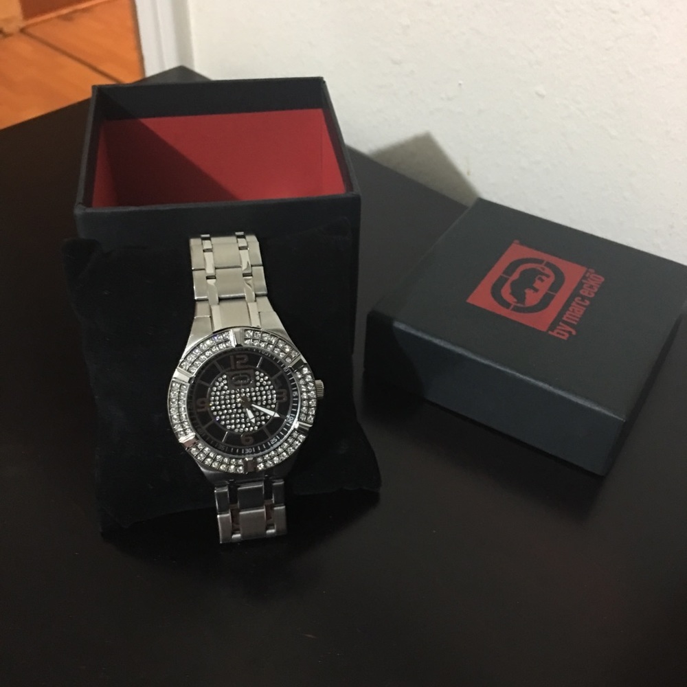 NWT RHINO BY MARK ECKO BLACK DIAL WATCH!
